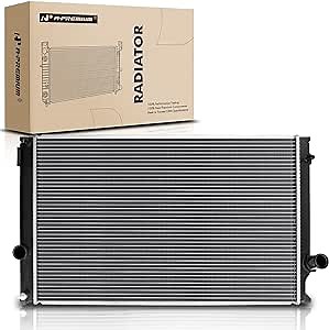 A-Premium Engine Coolant Radiator Assembly Compatible with Lexus Model | for Lexus NX200t 2015-2017, NX300 2018-2021, L4 2.0L, Manual Transmission, Replace# 1640036100