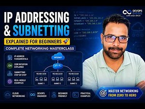 IP Addressing and Subnetting Explained for Beginners 🚀Complete Networking Masterclass‪@devops_dose‬