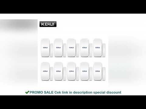 KERUI D025 433MHz Wireless Window Door Magnet Sensor Detector For G18 W18 Home Security Alarm System