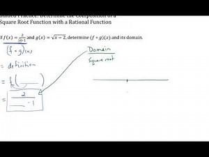 Guided Practice: Determine the Composition of a Sq. Root Function with a Rational Function