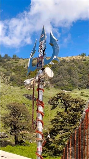 Jai bholenath🙏🏻 #ridingstorms #madhyamaheshwar #mountains #trekking #chaukhamba #panchkedar