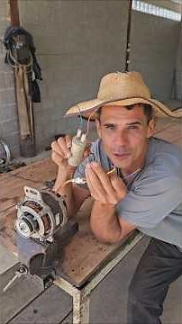 How to test and connect a washing machine motor