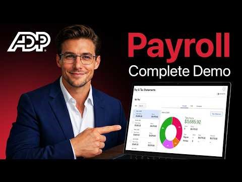 ADP Payroll Complete Tutorial For Beginners (Step By Step)
