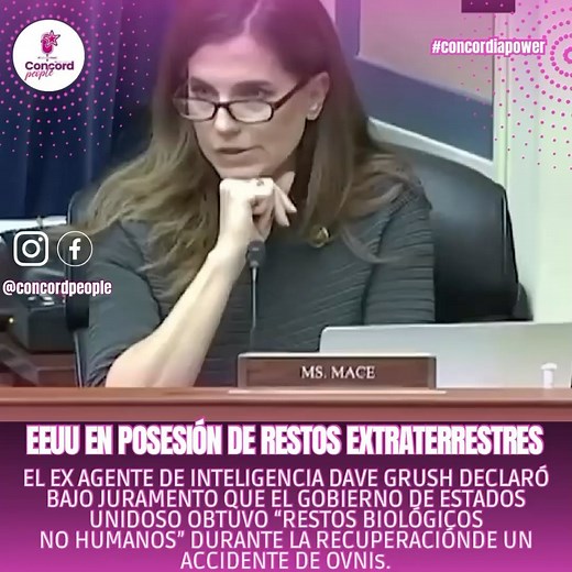 21 reactions | Ex Oficial de Inteligencia en EEUU asegura que el gobierno de este país mantiene en su poder restos biológicos no humanos, esto después de un rescate de un Ovni. ¿Que opinas? | Concord People | Facebook