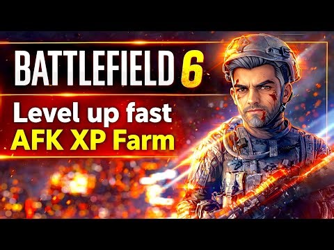 UNLIMITED XP FARM in Battlefield 6 😱 Level Up CRAZY FAST! BF6 AFK XP Method