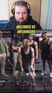 Levantan 115lg con un dedo | Marine vs influencers fitness | Antonio Gutierrez