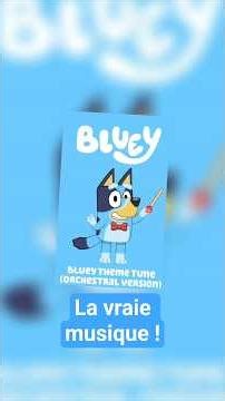 Bluey version orchestrale !!! #foryou #bluey #cartoon