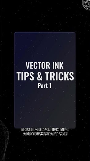 Vector Ink tips & tricks part 1 #vectorink #graphicdesign #art