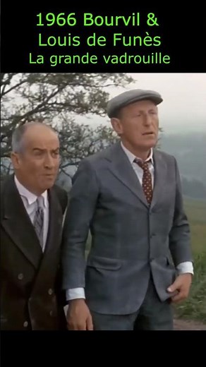 Bourvil & Louis de Funès hilarants 😂 | La Grande Vadrouille – Scène culte (1966) #cinemafrancais