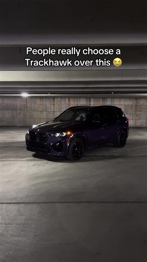 Comparing the BMW X5M to the Trackhawk