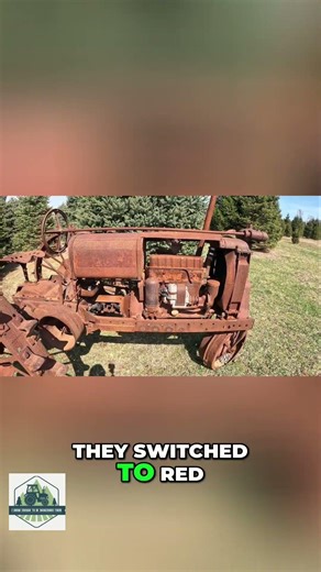 Farmall Tractor: Vintage Cog Wheels & Color History #shorts
