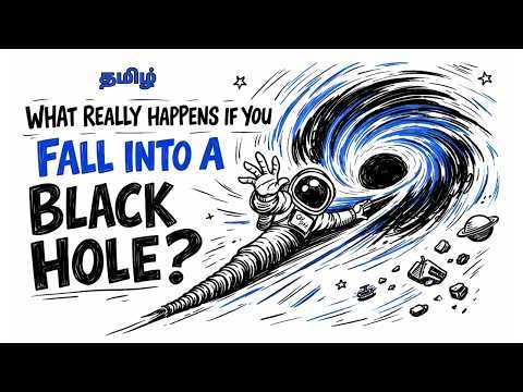 What Actually Happens If You Fall Into a Black Hole? 🕳️✨in Tamil