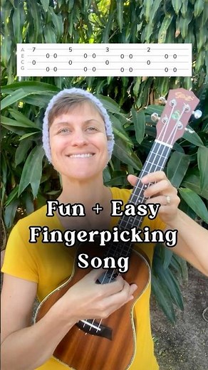 Fun + Easy Fingerpicking Song on Ukulele