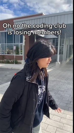 Code & Recreation on Instagram: "join coding club to be nonchalant like kelly and get your dmoj card class code: kyrr2dr #reels #waterloo #coding"