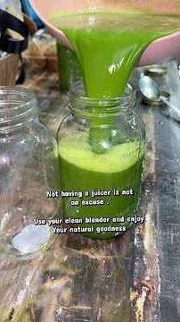 My green detox/immune booster juice