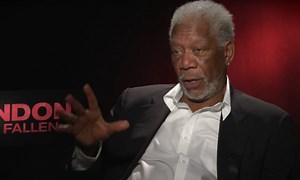 Watch: Morgan Freeman was veeeery honest when asked why he did London Has Fallen