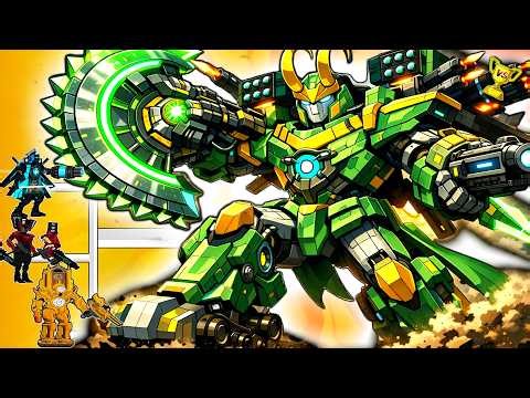 LOKI ROBOT TITAN BOSS vs Military Tanks – Ultimate War Machine!