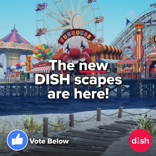 The first of the month means new DISH Scapes! Which one do you think will be your favorite? If you are looking for more discussion join the Official DISH Scapes Facebook group! 🖼️: http://dish.social/6187zFkh7 | DISH
