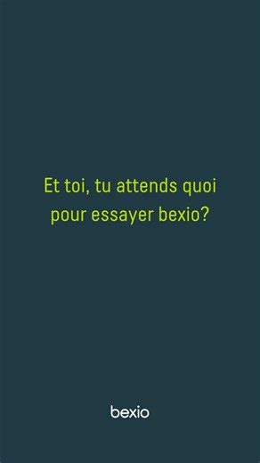 Tenir la comptabilité, rédiger facilement des factures et des devis, et effectuer des paiements de salaires avec précision – bexio accompagne les PME et les indépendants suisses dans la gestion quotidienne de leur activité. 💻 Collaboration simplifiée avec votre fiduciaire 🎖 Plus de 90'000 clients font déjà confiance à bexio 📈 Adieu Excel & Co. ⏱ Économie de plus de 3 heures par semaine | bexio