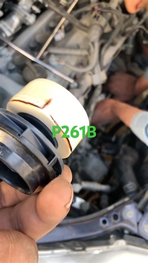 P261B coolant pump B circuit Toyota hybrid aqua #automobile #hybridcar #carengine #coolant #shorts