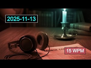 Morse Code News | 2025-11-13 | 15wpm