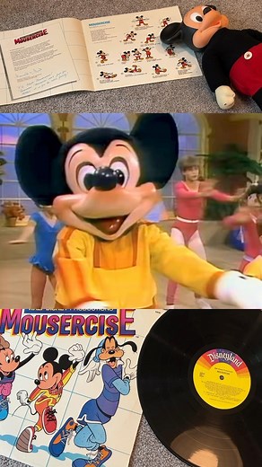 Recaptured 80s on Instagram: "Who else watched the Disney Channel as a kid in the 80s and watched the TV show or listened to the record Mousercise? Aerobics were huge in the 1980s, so Mickey Mouse was gonna join in! . . #nostalgia #retro #tv #flashback #80s #memories"