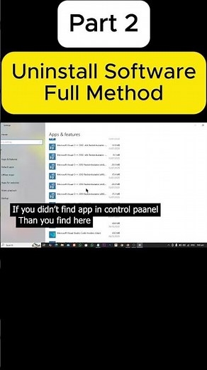 Uninstall Apps in Mac and Windows 10 | Uninstall Laptop Software ( Part 2 )