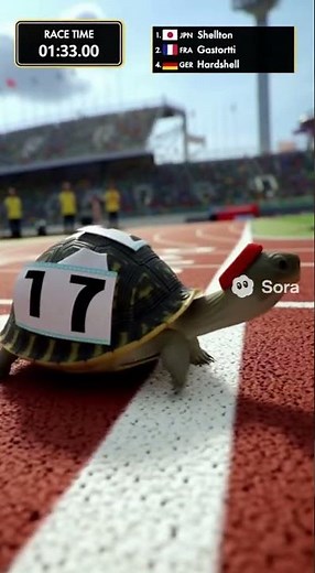 🐢 Turtle Marathon Finals 2025 🏁 Funny Turtle Race #shorts #funnyanimals