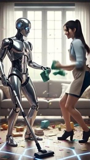 Miley Cyrus| Dance With Robot