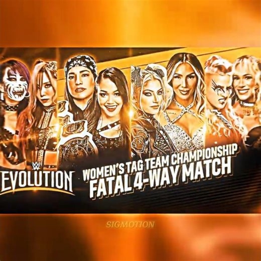 WWE Evolution 2025 All Match Cards #wwe #rhearipley #evolution #wweraw #wwesmackdown #wwenxt #wwefan