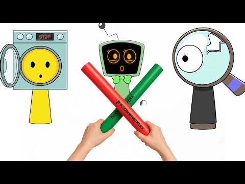 Sprunki 3 Phase 4 VS Real cool instruments! | Compilation