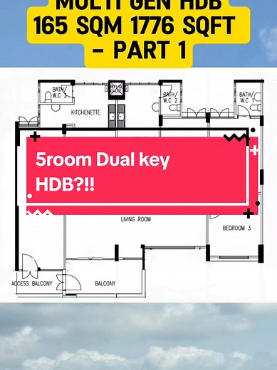 5-Room Dual Key HDB: Maximizing Multi-Gen Living