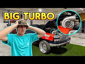 Ultimate Turbo Silverado Build-Installing a Big Turbo!