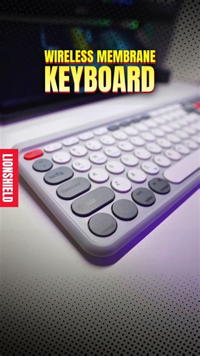 Lawa kan keyboard ni.. classic retro minimalist look! #membranekeyboard #keyboard #lionshield #moonjay #review
