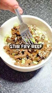 Quick, easy & delicious stir fry beef #homemade #recipe #easy #stirfry #beef