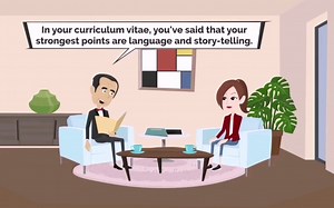 工作面试对话练习 Job interview conversations