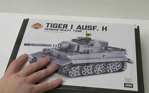 LEGO brickmania WW2 Tiger 1坦克 Speed Build 快速搭建