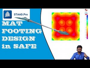 MAT/RAFT Footing design in SAFE by importing file from STAAD
