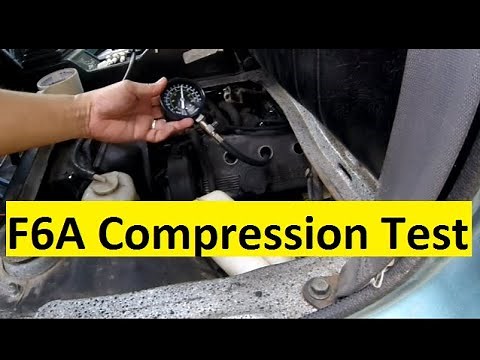 Engine Compression Test Suzuki F6A Multicab