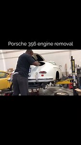 @Porsche #356 engine removal #porsche #classiccars #porsche356