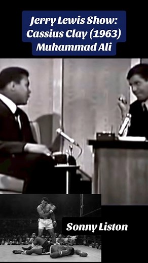 Jerry Lewis Show (1963) #jerrylewis #cassiusclay #sonnyliston #petesclassics #nicetoremember | Johnny Carson Lovers