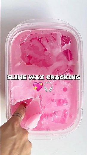 Slime Wax Cracking ASMR 💖
