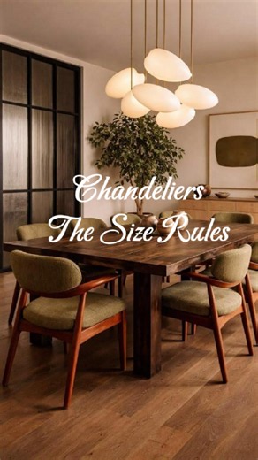Your dining room light might be the wrong size, not the wrong style. Save this one for the next time you’re shopping for lighting. #HomeRenovation #GeneralContractor #RichmondVA #CabinetRefinery #InteriorDesign #CharlottesvilleVA #Lighting #Design