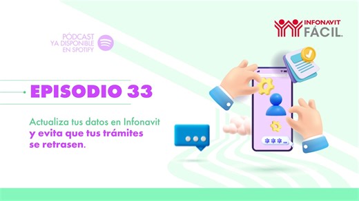 26K views · 141 reactions | ¡Actualiza tus datos y abre las puertas hacia tu nuevo hogar!  No te pierdas este episodio donde aprenderás cómo corregir tu información en Mi Cuenta Infonavit. ¡Es el primer paso hacia tu sueño de un hogar propio!  https://spoti.fi/3Jmuw36 | Infonavit | Facebook