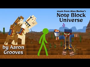 "Scene 4: Beatbox Llamas" 🦙 Music by Aaron Grooves - Note Block Universe