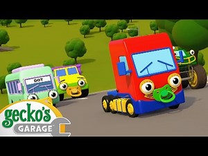 5 Little Trucks | Baby Truck | Gecko's Garage | Kids Songs