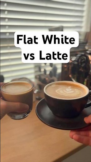 Flat White vs Latte — Most People Get This Wrong