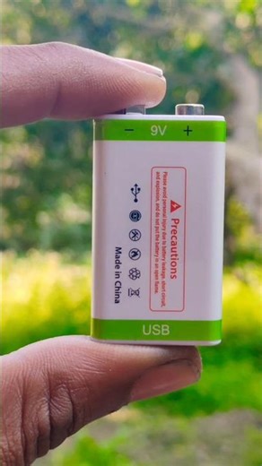 9V Rechargeable Battery একবার কিনলেই ঝামেলা শেষ #shortsvideo