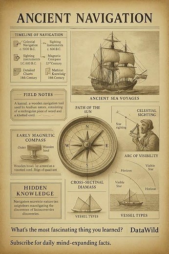 Ancient Navigation: The Hidden Techniques That Guided Early Explorers Across the World 🧭🌍
