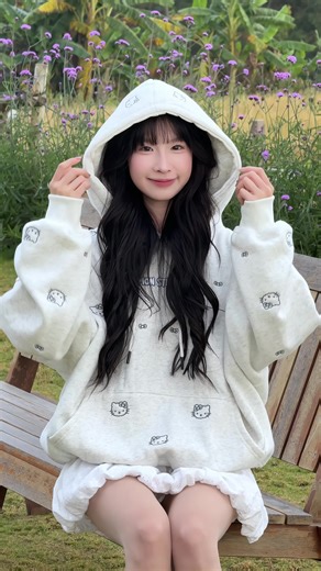 🔥🔥 Tí Hon x Hoodie Full Kitty Mon Studio ạ..Siu ấm & xinh lứmmm mấy ní ơi!!! 🔥🔥 Mon thêu full áo lun á. #monstudio #xuhuong #hoodie